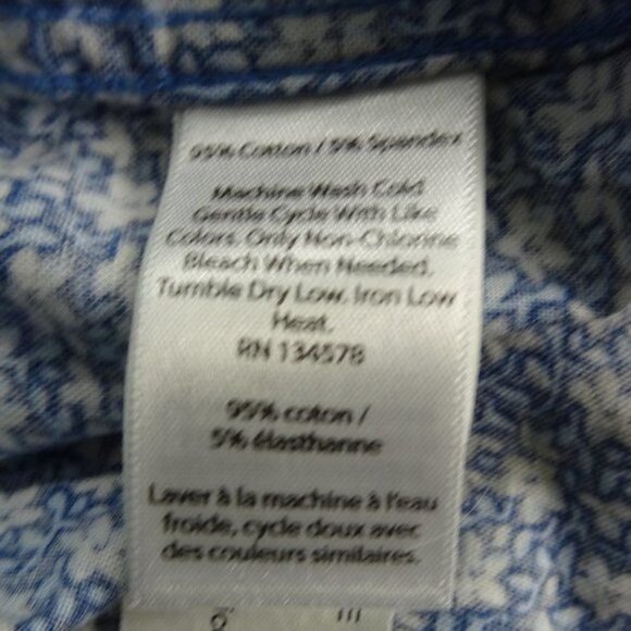 Vineyard Vines Blue Classic Fit Murray Shirt Medium - Picture 6 of 6